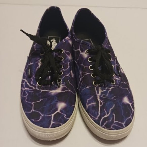 VANS Off The Wall "Lighting Bolt" Lo Pro Digi Skate Shoes, Sz Wo 8.5/Men 7, Used - Picture 6 of 11